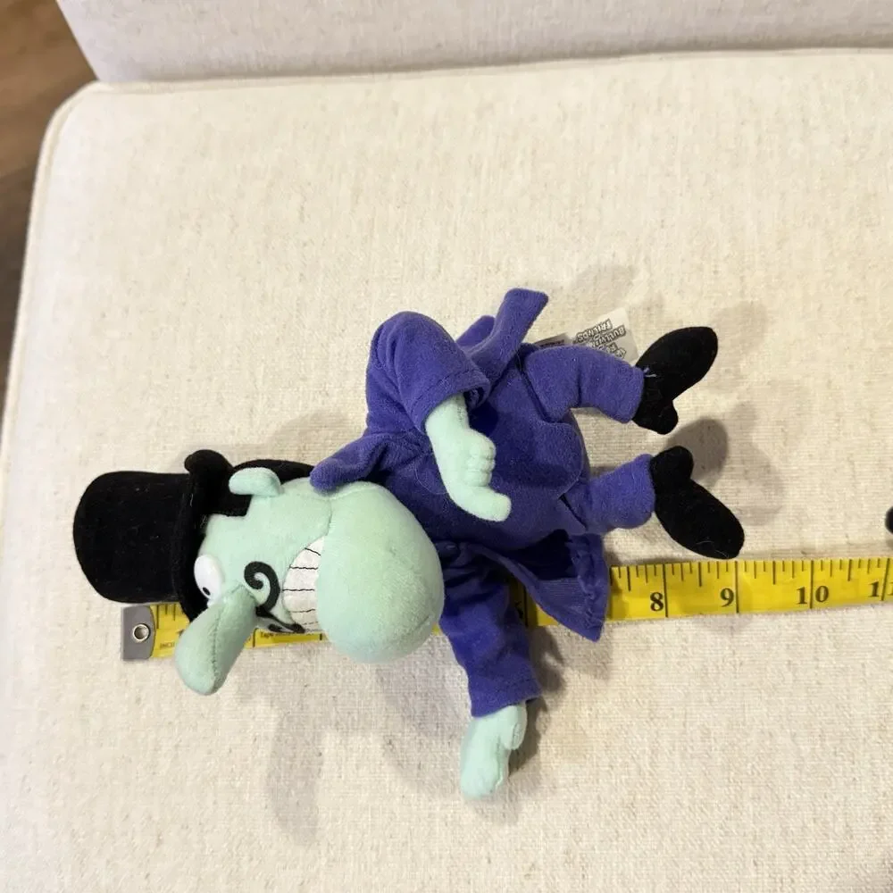 Stuffins 1999 Adventures Rocky & Bullwinkle Snidely Whiplash‎ and Natasha EUC